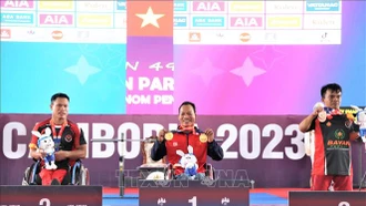 Đoàn Thể thao người khuyết tật Việt Nam xuất quân tham dự ASIAN Para Games 4