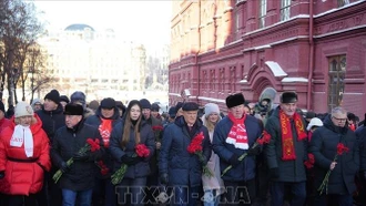 Nga kỷ niệm 100 năm ngày mất Lãnh tụ vô sản Vladimir Ilyich Lenin