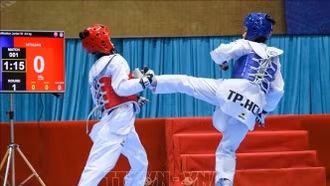 Khai mạc Giải vô địch Taekwondo vận động viên xuất sắc Quốc gia