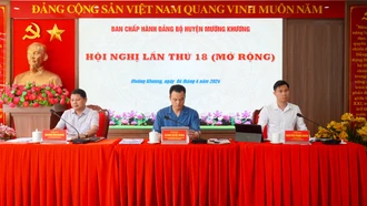 Hội nghị lần thứ 18 Ban Chấp hành Đảng bộ huyện Mường Khương và thị xã Sa Pa