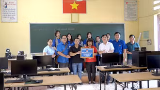 Bảo Yên: Bàn giao công trình thanh niên tại xã Phúc Khánh 