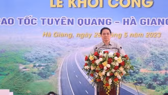 Khởi công dự án cao tốc 10.000 tỷ nối Tuyên Quang và Hà Giang