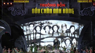 Chương trình nghệ thuật 'Truông Bồn - Dấu chân anh hùng'