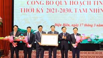 Điện Biên công bố quy hoạch tỉnh, thời kỳ 2021-2030, tầm nhìn đến năm 2050