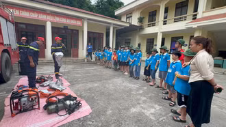 Nâng cao kiến thức, kỹ năng phòng cháy, chữa cháy và cứu nạn, cứu hộ cho trẻ em