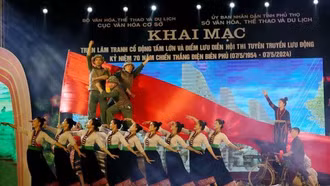 Tổ chức chương trình nghệ thuật kỷ niệm 70 năm Chiến thắng Điện Biên Phủ (07/5/1954 - 07/5/2024)