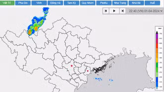 Cảnh báo dông, lốc, sét, mưa đá và mưa lớn cục bộ trên địa bàn tỉnh Lào Cai