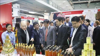 Việt Nam - Lào tăng cường thúc đẩy thương mại