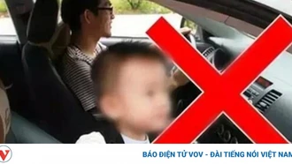 Tại sao trẻ em ngồi ghế trước ô tô tiểm ẩn nguy hiểm?