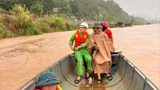 Bản Vược (Bát Xát): Khẩn trương tổ chức tìm kiếm 2 người bị lũ cuốn mất tích