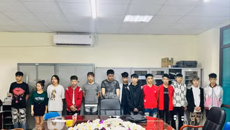 Kịp thời ngăn chặn nhóm thanh thiếu niên tụ tập chuẩn bị hỗn chiến