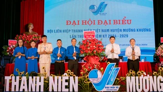 Đại hội đại biểu Hội Liên hiệp Thanh niên Việt Nam huyện Mường Khương lần thứ VI 