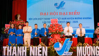 Đại hội đại biểu Hội Liên hiệp Thanh niên Việt Nam huyện Mường Khương lần thứ VI 
