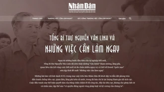 Khai trương Trang thông tin đặc biệt Tổng Bí thư Nguyễn Văn Linh và "Những việc cần làm ngay"