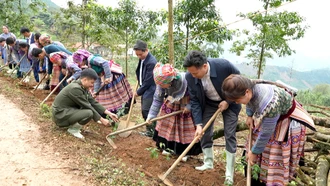 Xã Vĩnh Yên (Bảo Yên) phấn đấu về đích nông thôn mới trong quý II/2024