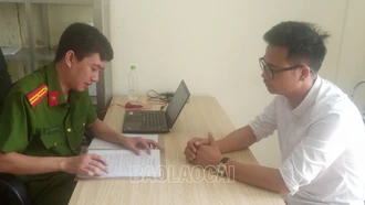 Công an huyện Bảo Thắng bắt đối tượng làm giả con dấu, tài liệu của cơ quan, tổ chức