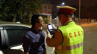Bộ Công an ra quân xử lý vi phạm về nồng độ cồn, tai nạn giao thông giảm sâu