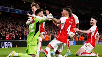 Kết quả bóng đá: Arsenal, Barcelona vào tứ kết Champions League