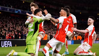 Kết quả bóng đá: Arsenal, Barcelona vào tứ kết Champions League