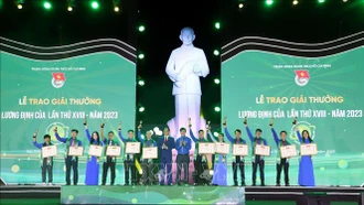 Trao Giải thưởng Lương Định Của cho 42 thanh niên xuất sắc trong lĩnh vực nông nghiệp