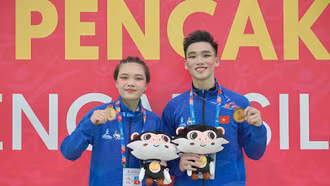 "Cơn mưa vàng"cho Đoàn Thể thao Việt Nam trong ngày thi đấu thứ 5