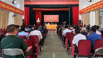 Hội Cựu chiến binh tỉnh tổ chức hội nghị đối thoại với hội viên cựu chiến binh huyện Si Ma Cai