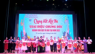 Chung kết hội thi “Giai điệu chung đôi” ngành giáo dục và đào tạo thành phố Lào Cai