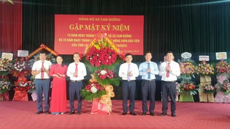 Kỷ niệm 75 năm ngày thành lập Đảng bộ xã Cam Đường và chi bộ nông thôn đầu tiên của tỉnh Lào Cai (10/10/1948 - 10/10/2023)