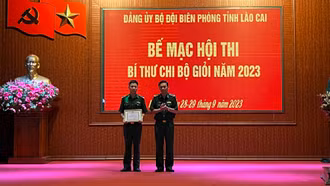 Đảng ủy Bộ đội Biên phòng tỉnh tổ chức Hội thi bí thư chi bộ giỏi năm 2023 