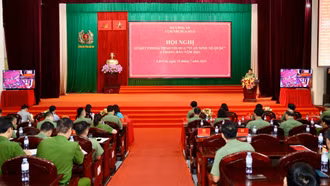 Cụm thi đua số 2 Bộ Công an sơ kết phong trào thi đua “Vì an ninh Tổ quốc” 6 tháng đầu năm 2024 