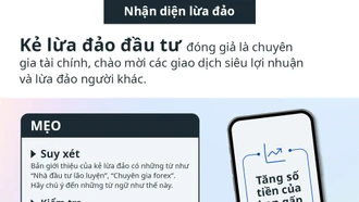 Phát động chiến dịch “Nhận diện lừa đảo"