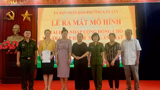 Ra mắt mô hình tái hòa nhập cộng đồng cho người chấp hành xong án phạt tù