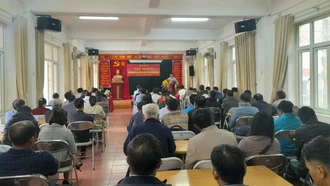 Bồi dưỡng nghiệp vụ cho 90 báo cáo viên, tuyên truyền viên
