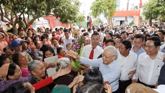 Công bố Quyết định và trao Huân chương Sao Vàng cho Tổng Bí thư Nguyễn Phú Trọng