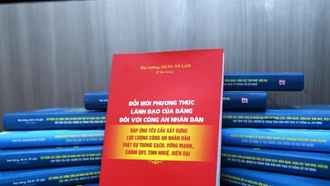 Giới thiệu cuốn sách của Đại tướng Tô Lâm về đổi mới phương thức lãnh đạo của Đảng đối với Công an nhân dân