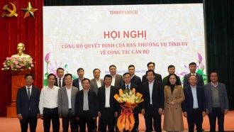 Tỉnh ủy Lào Cai công bố quyết định về công tác cán bộ tại huyện Văn Bàn, Bảo Yên và Mường Khương