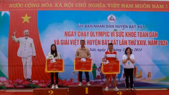 Hơn 180 vận động viên tham gia Giải Việt dã huyện Bát Xát năm 2024