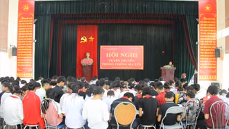 Tuyên truyền pháp luật về phòng, chống ma túy tại xã Bản Vược