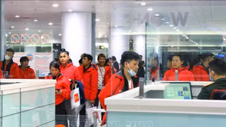 Sơ tán 338 công dân Việt Nam tại khu vực chiến sự phía Bắc Myanmar về nước an toàn