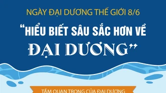 Ngày Đại dương thế giới 8/6: "Hiểu biết sâu sắc hơn về đại dương"