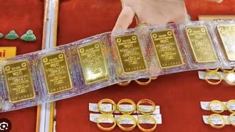 Giá vàng tiếp tục tăng mạnh