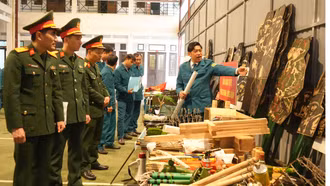 Một số địa phương tổ chức hội thi công tác chuẩn bị huấn luyện năm 2024