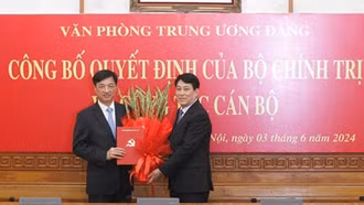 Đồng chí Nguyễn Duy Ngọc giữ chức Chánh Văn phòng Trung ương Đảng