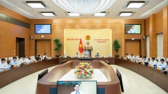 Phiên họp thứ 27 của Ủy ban Thường vụ Quốc hội dự kiến khai mạc ngày 11/10