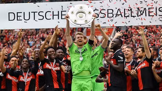 Leverkusen vô địch Bundesliga với thành tích bất bại