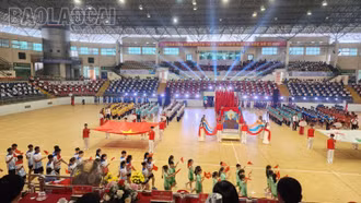 Hơn 200 vận động viên Lào Cai tham dự Hội khỏe Phù Đổng toàn quốc