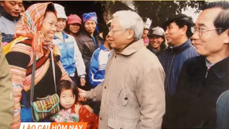 Bản Lầu vững bước vươn lên theo lời dặn của Tổng Bí thư Nguyễn Phú Trọng