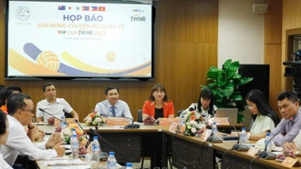 Họp báo Giải Bóng chuyền nữ quốc tế VTV Cup Ferroli 2023