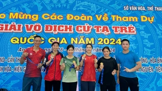 Lào Cai xếp thứ Tư toàn đoàn tại Giải Vô địch Cử tạ trẻ Quốc gia năm 2024