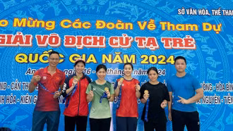 Lào Cai xếp thứ Tư toàn đoàn tại Giải Vô địch Cử tạ trẻ Quốc gia năm 2024